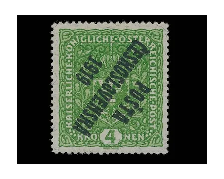 Nejdražší československá známka