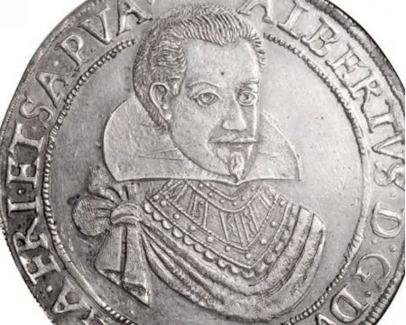 Stříbrný Valdštejnův tolar vládl mincím za 2 až 3 miliony korun