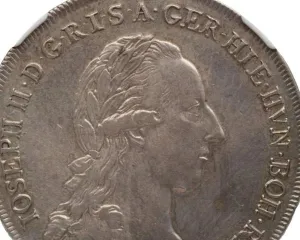 Jediný známý exemplář tolaru Josefa II. jde do aukce