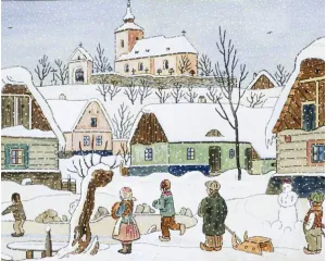 Kverkově sbírce vévodila Ladova Zima