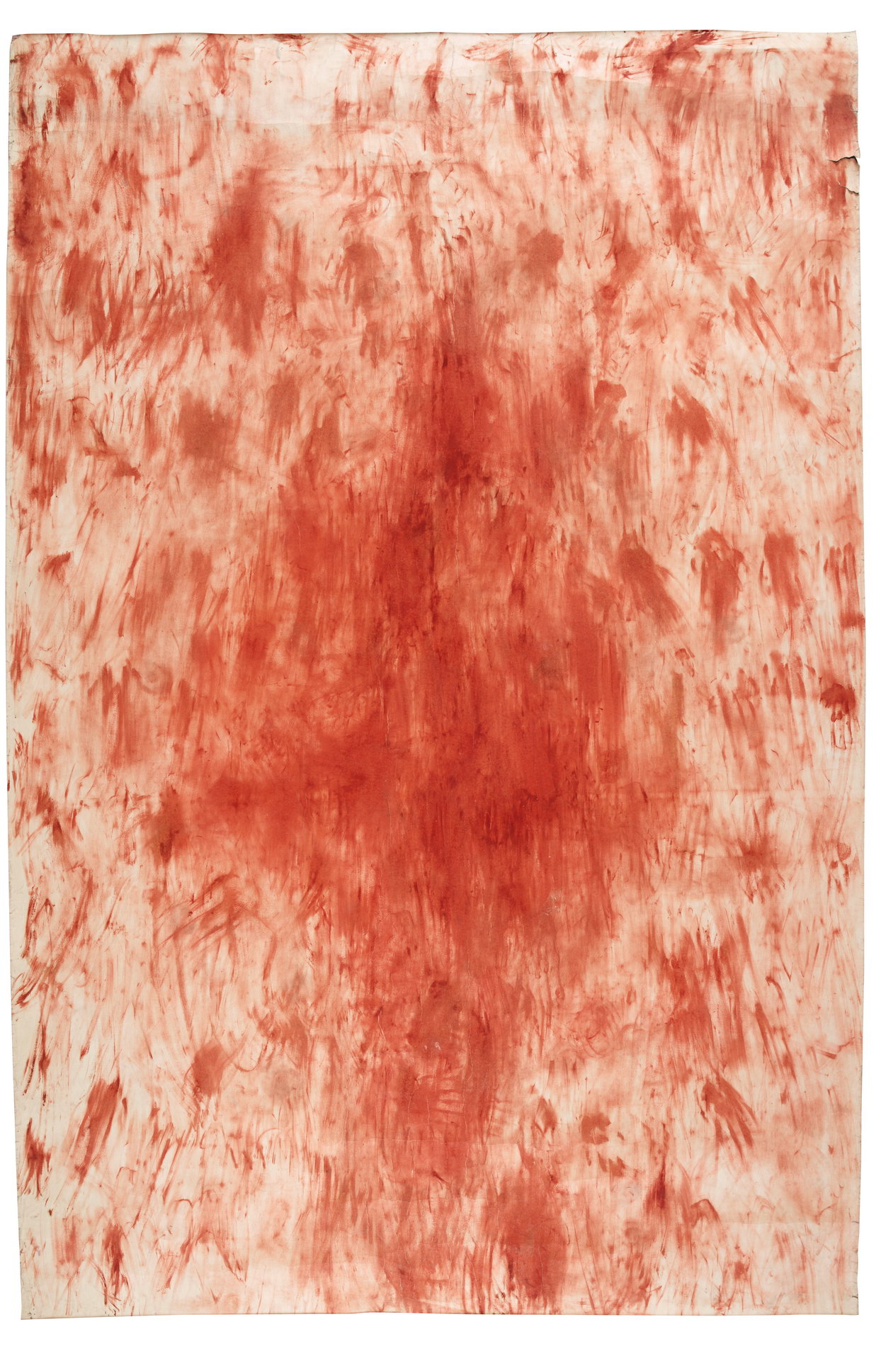 Margita Titlov&aacute; Ylovsky / Kresba rtěnkou č. 3 / 1984 / rtěnka, pap&iacute;r / 330 x 215 cm / vyvol&aacute;vac&iacute; cena: 430 000 Kč