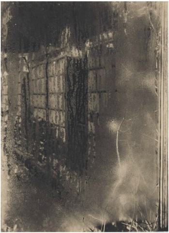 Josef Sudek: Okno m&eacute;ho ateli&eacute;ru, 1950, stř&iacute;bro-želatinov&yacute; tisk, 23,2 x 17,5 cm,  cena: 40 000 USD