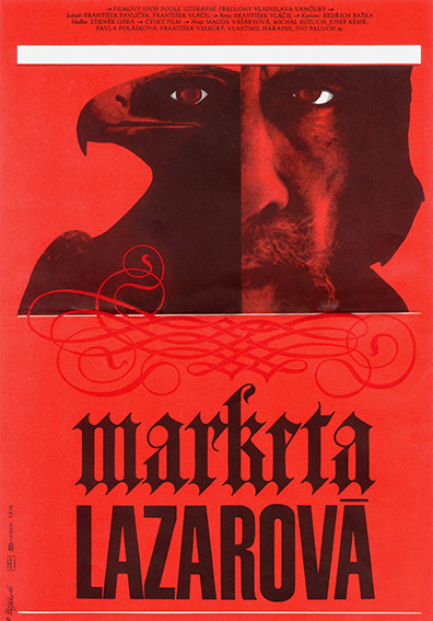 Mark&eacute;ta Lazarov&aacute;, filmov&yacute; plak&aacute;t