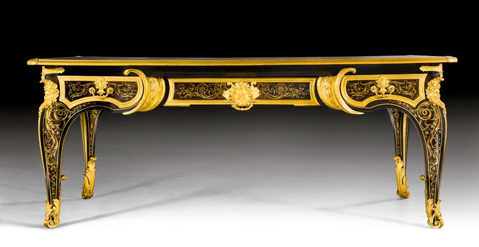 André-Charlese Boulle: Psací stůl, 1710–20