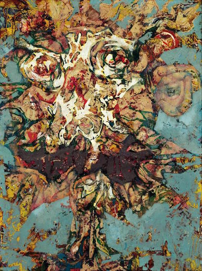 Zbyšek Sion: Medúza, 1966–67, olej a email na sololitu, 120 x 90 cm, cena: 2 026 000 Kč 
