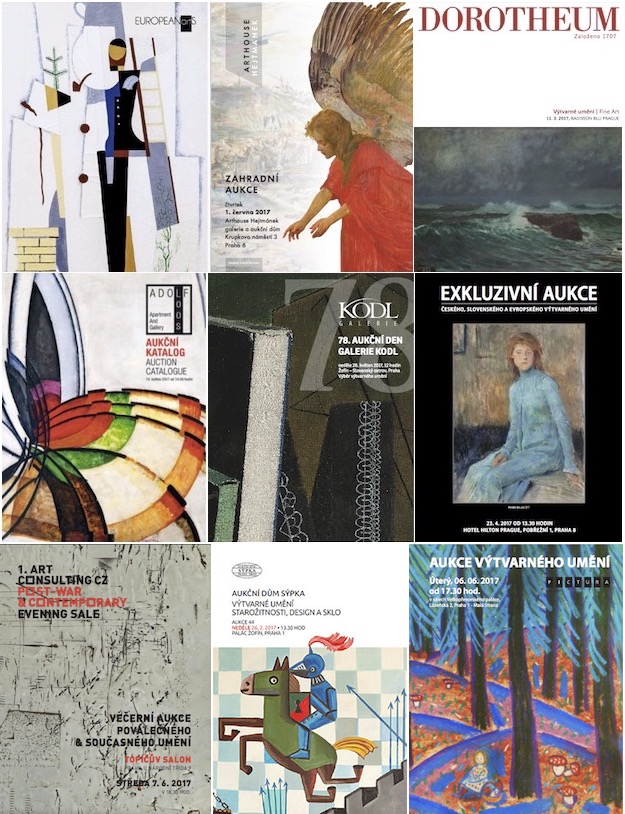 aukční katalogy 2017