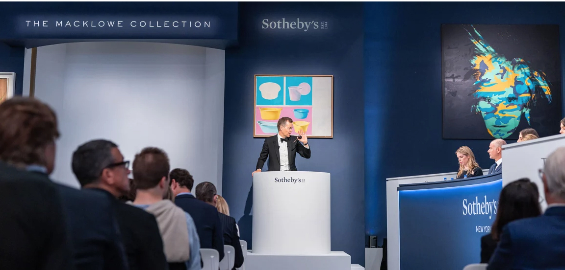 Aukce sbírky Macklowových s obratem 246,1 milionu dolarů  Sotheby´s New York 16. května 2022