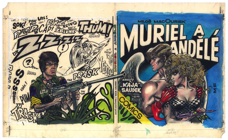 Muriel a andělé - kompletní komiks (131. stran)