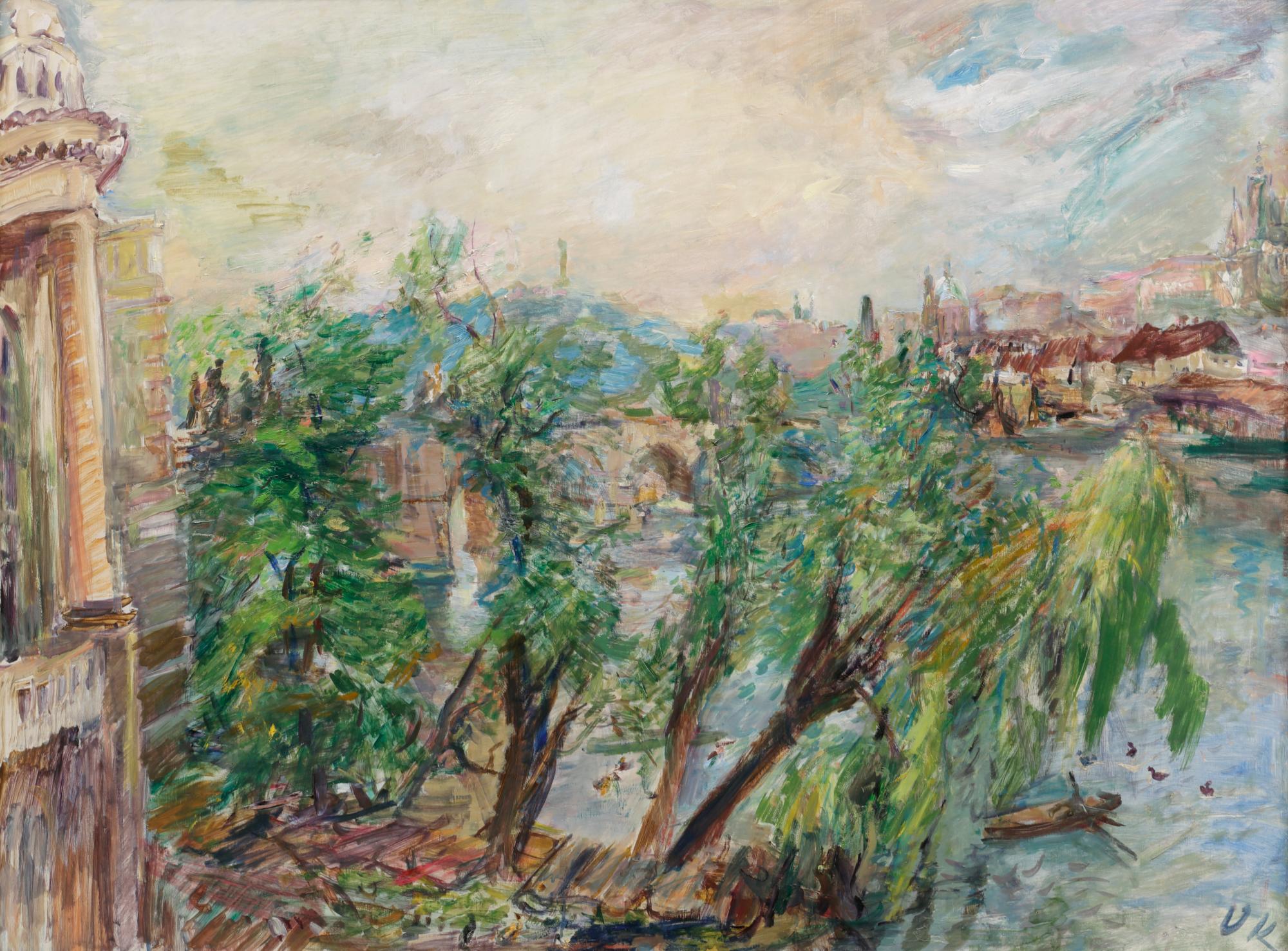 Praha – Pohled z křížovnického kláštera
