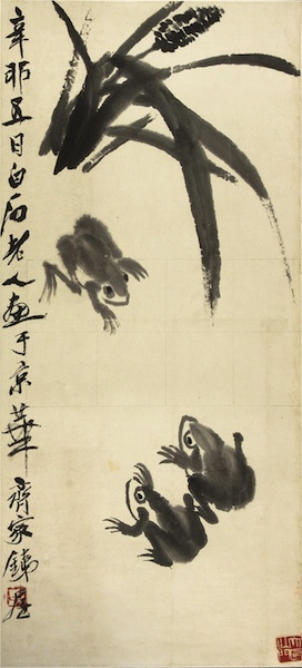 Čchi Paj-&Scaron;': Tři ž&aacute;by pod travinou / 1951