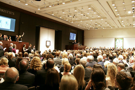 Aukce impresionistů a moderny v Christie`s