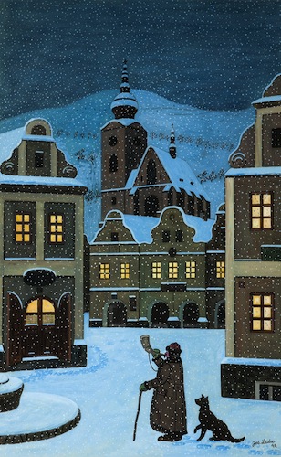 Josef Lada: Ponocný