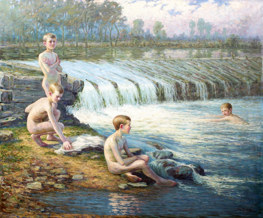 Josef B&aacute;rta: Koupaj&iacute;c&iacute; se ho&scaron;i