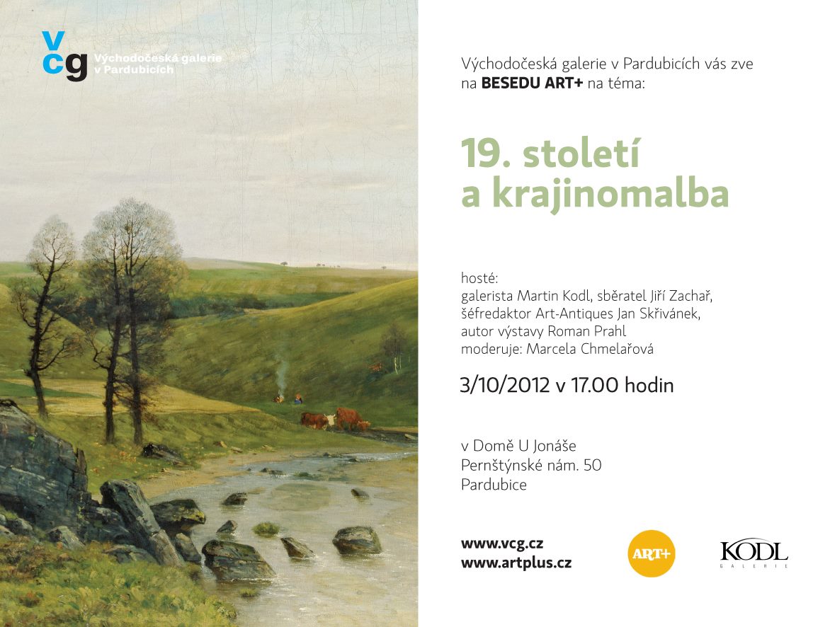 Pozv&aacute;nka na pardubickou besedu ART+