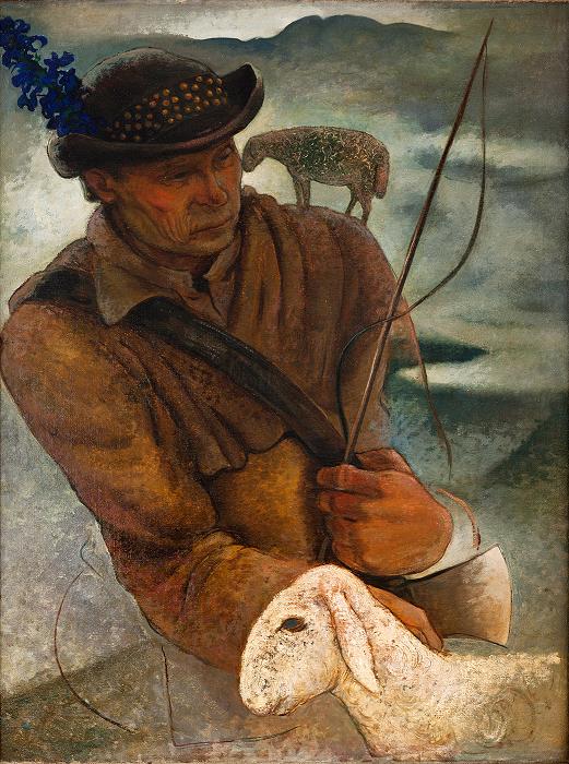 Imro Weiner-Kr&aacute;ľ: Bačov sen, olej na pl&aacute;tne, 1934 - 35