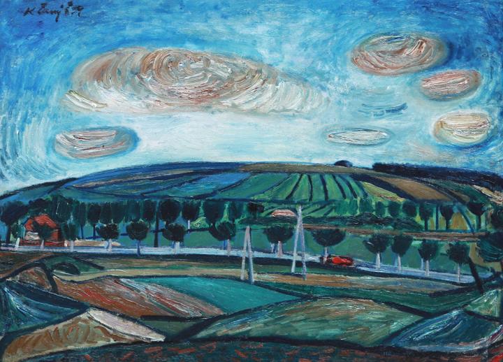 Karel Čern&yacute;: Krajina z Pacova