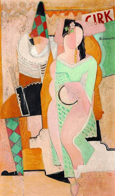 Jindřich Š tyrský: Cirkus Simonette / 1923