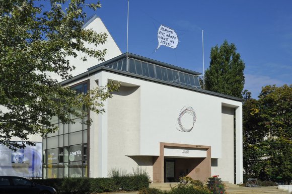 Sign&aacute;ly z nezn&aacute;ma, Česk&yacute; komiks 1922 - 2012 / Dům uměn&iacute; města Brna / foto Michaela Dvoř&aacute;kov&aacute;